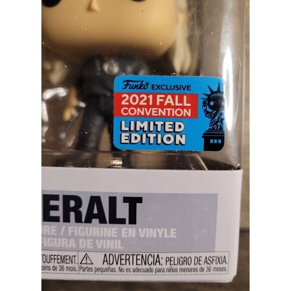 Geralt The Witcher Funko Pop (fall 2021 convention-limited edition) - Picture 2 of 8